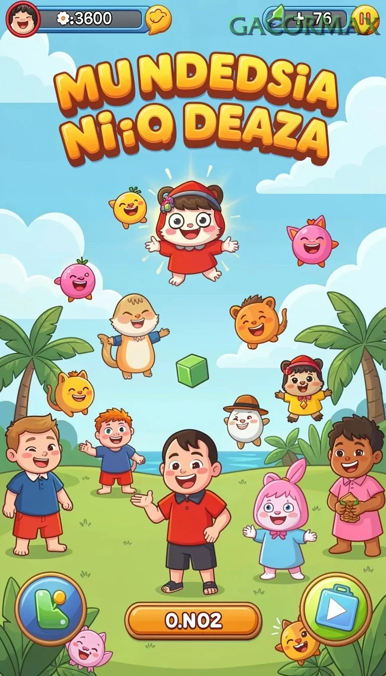 Cuplikan layar KATSU5 — menu navigasi