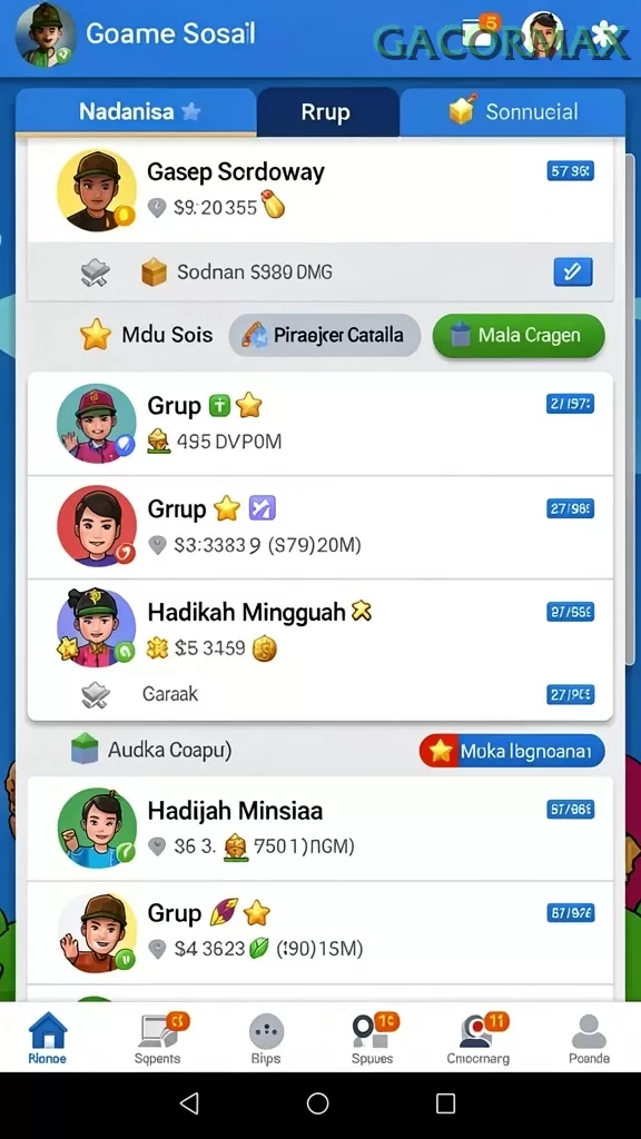 Cuplikan layar YOWESTOGEL — pengaturan akun